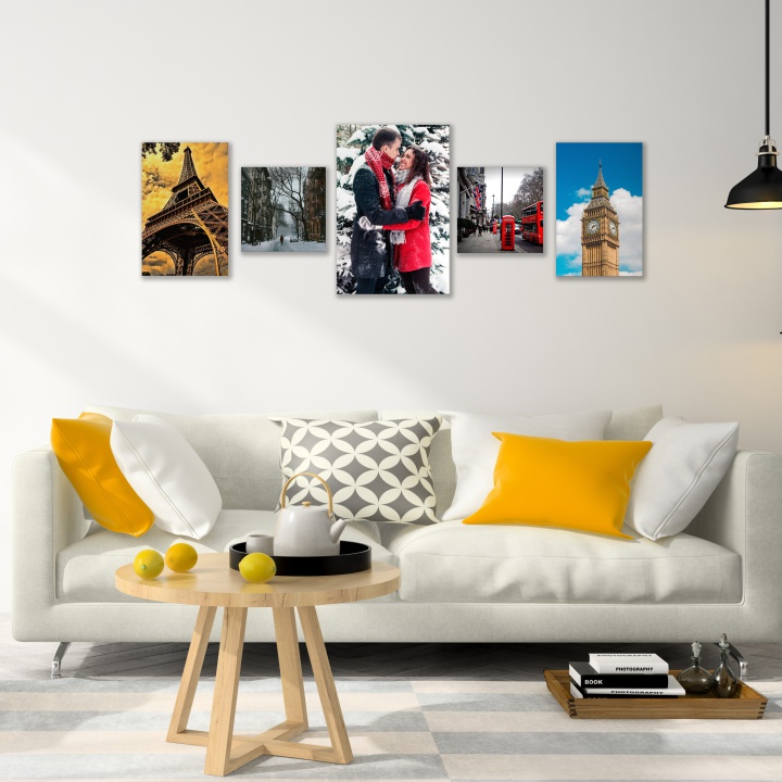 QUADROS DECORATIVOS | KIT COM 5 UN.